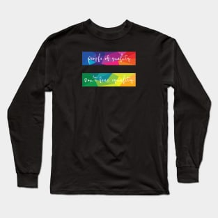 People of equality Long Sleeve T-Shirt